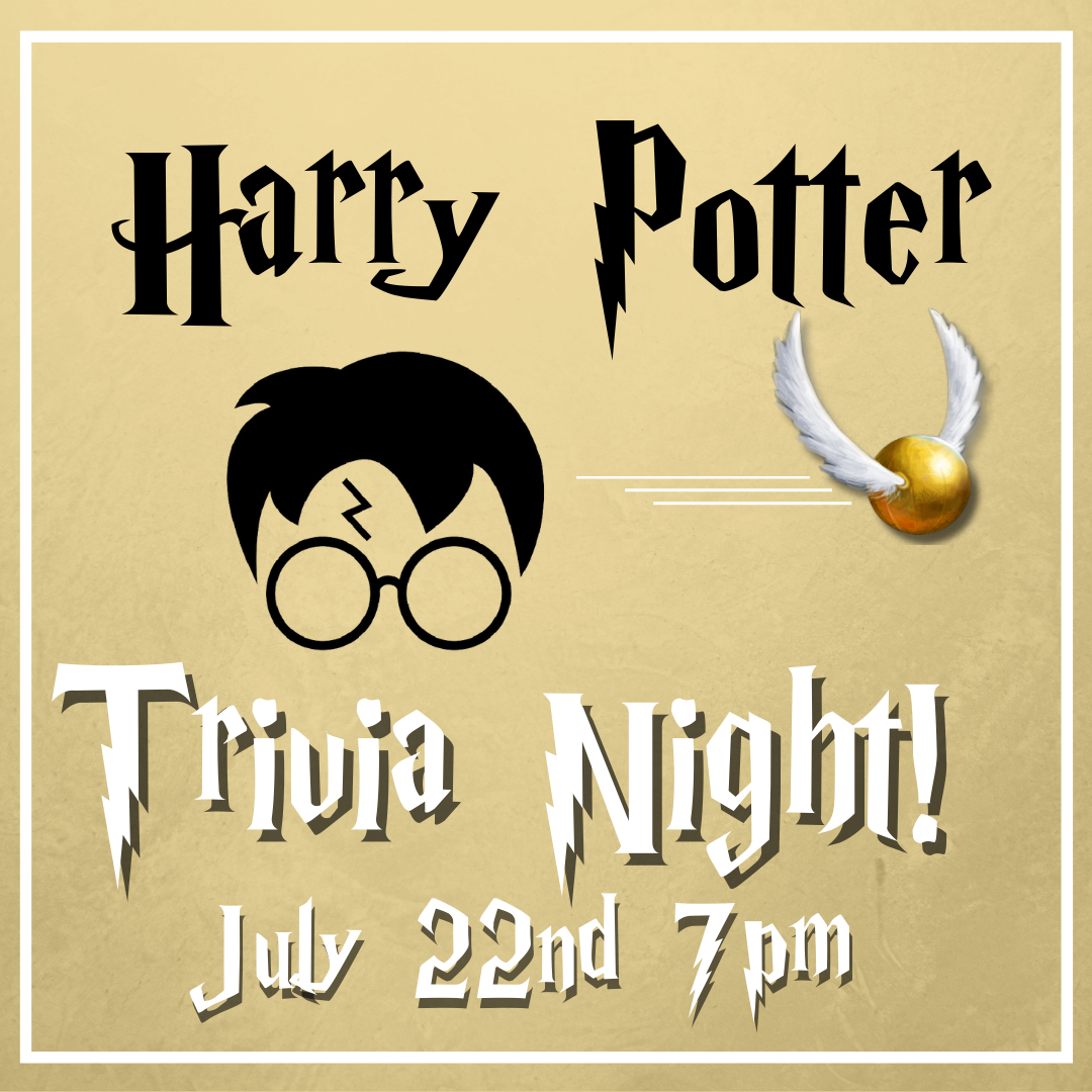 In Person Trivia Night! Harry Potter Edition, Part 2 Sayville Library